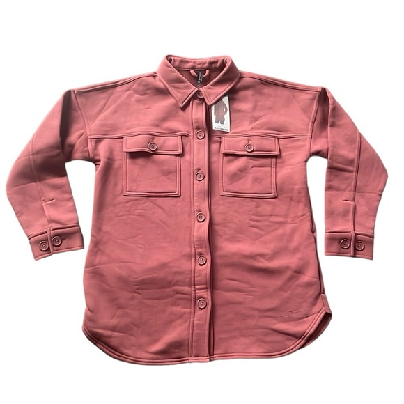 Lazypants -  Fleece Shacket - Picture 2 of 5